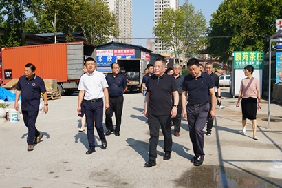 金辉带队赴西安电梯、、、汽车工业、、、福泰实业等六企两办调研座谈