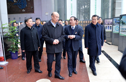 【陕鼓集团】陕西省委副书记、、、省长、、、省政府党组书记刘国中一行莅临陕鼓视察指导事情